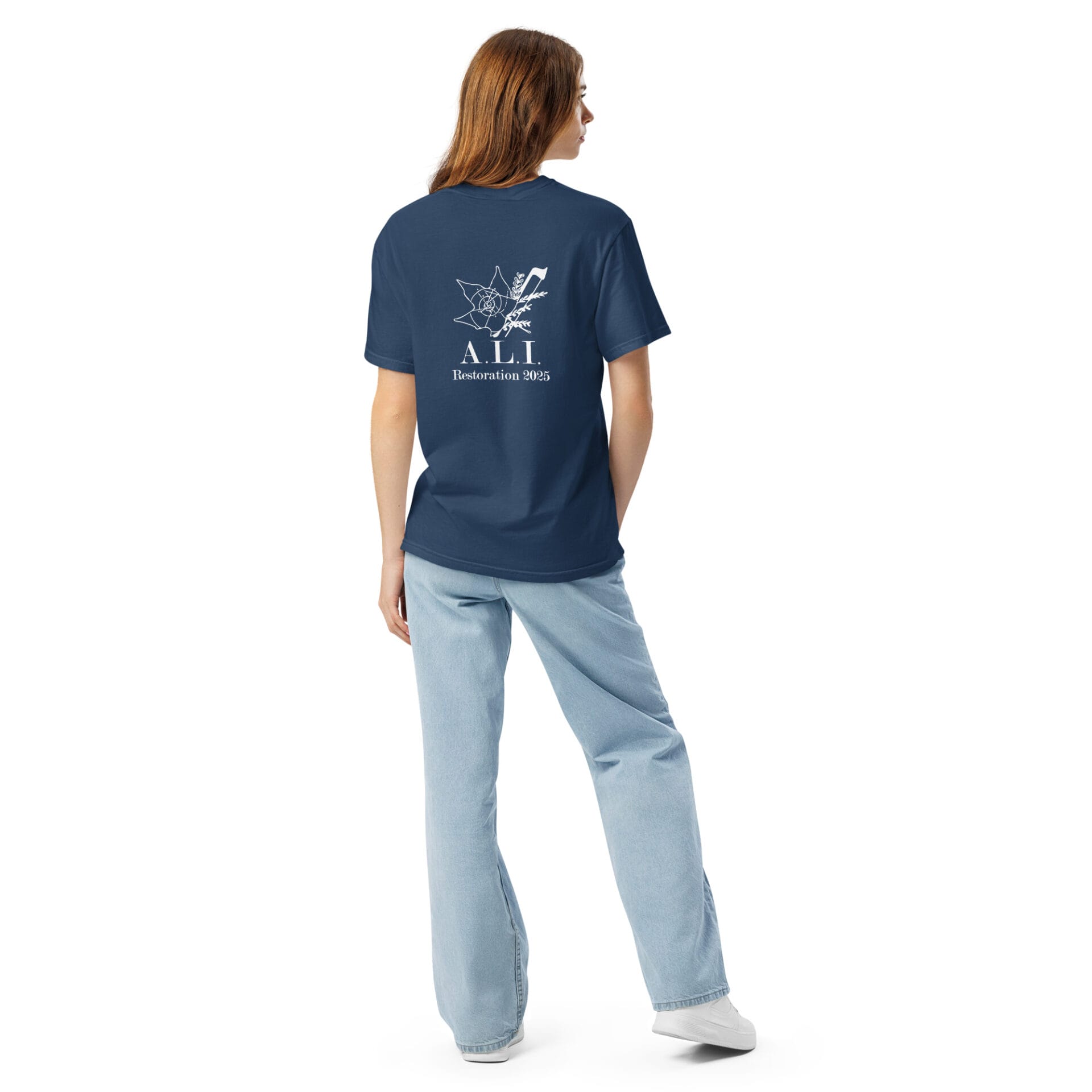 Unisex garment-dyed heavyweight t-shirt - Image 16