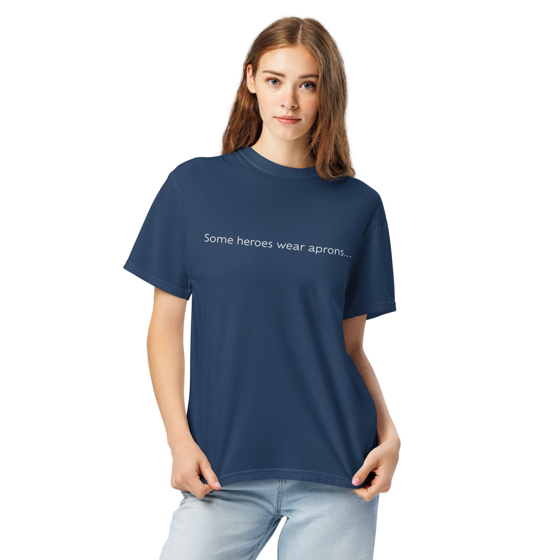 Unisex garment-dyed heavyweight t-shirt - Image 14