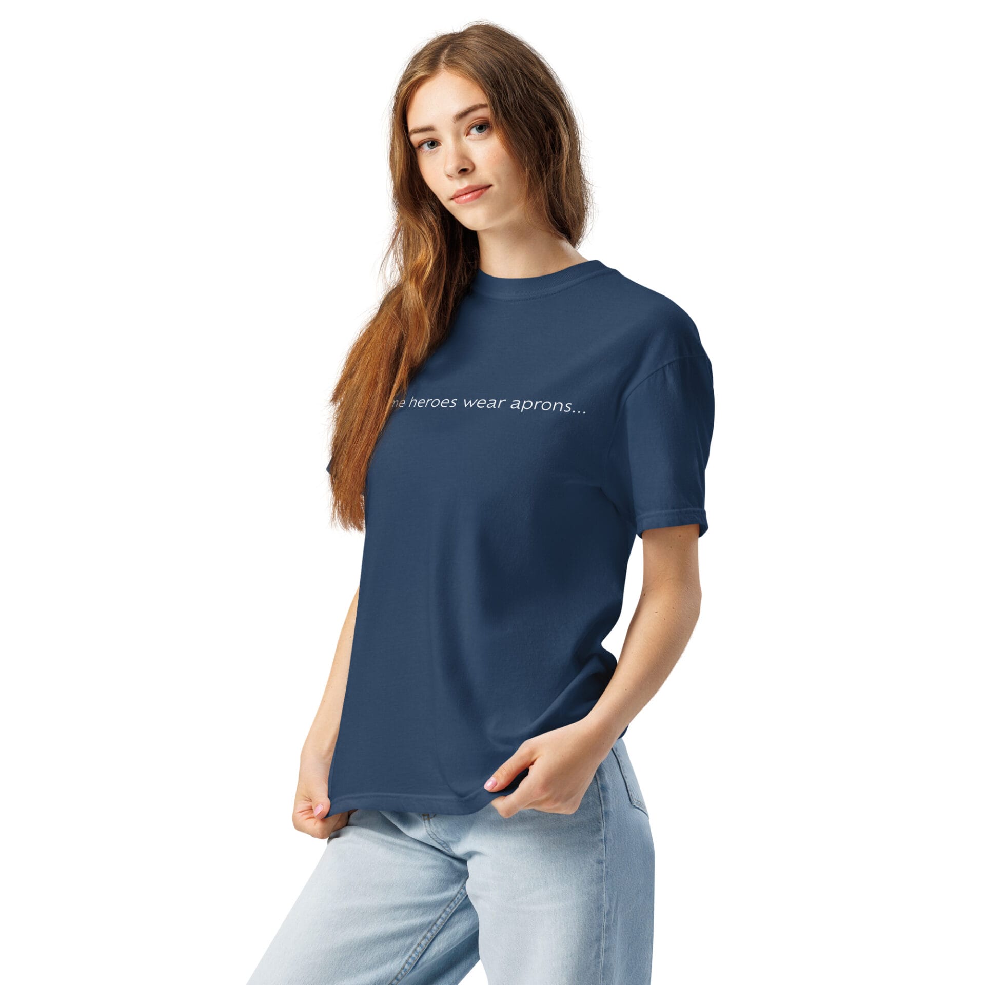 Unisex garment-dyed heavyweight t-shirt - Image 15