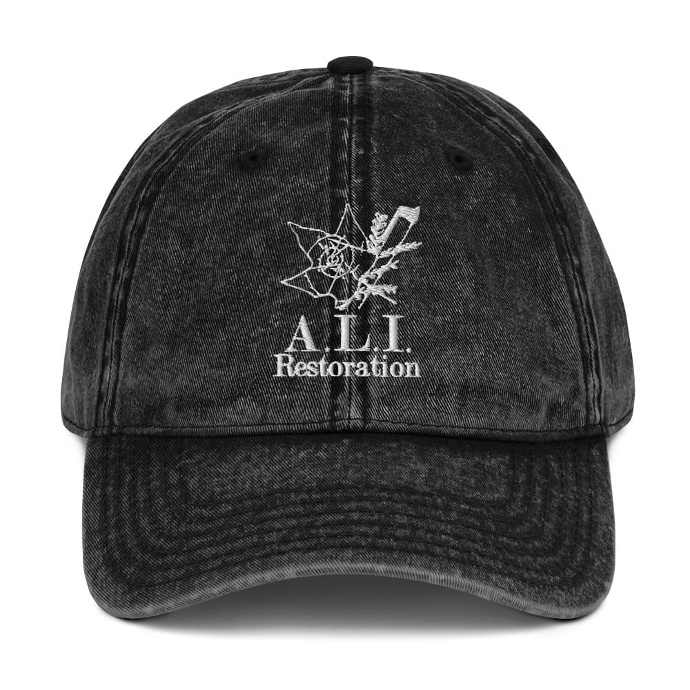 Vintage Cotton Twill Cap