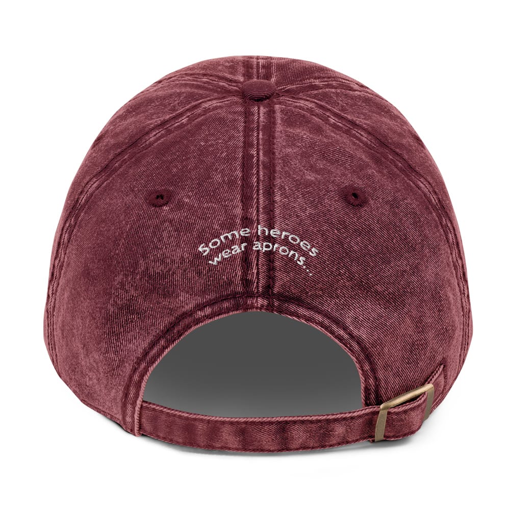 Vintage Cotton Twill Cap - Image 6
