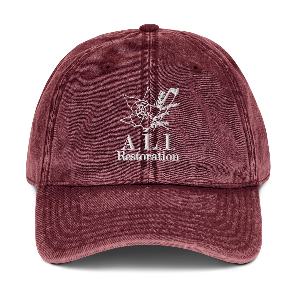 Vintage Cotton Twill Cap - Image 7
