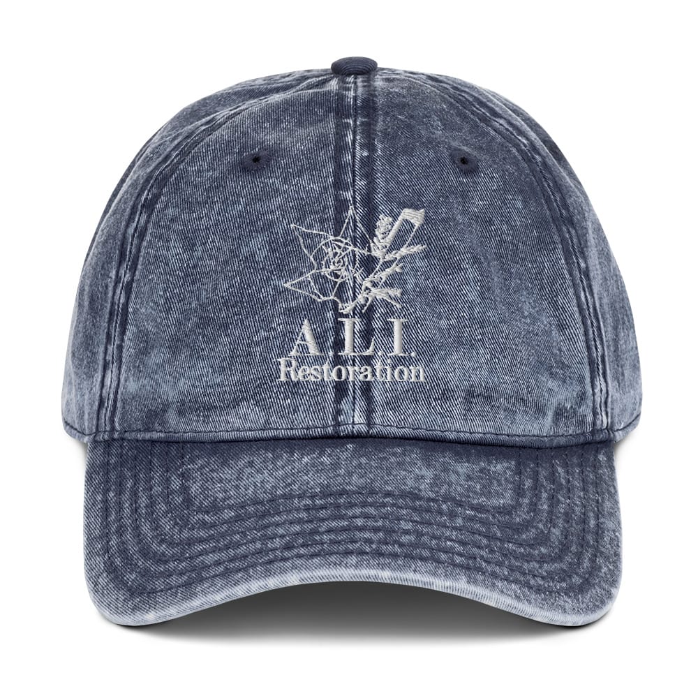 Vintage Cotton Twill Cap - Image 9