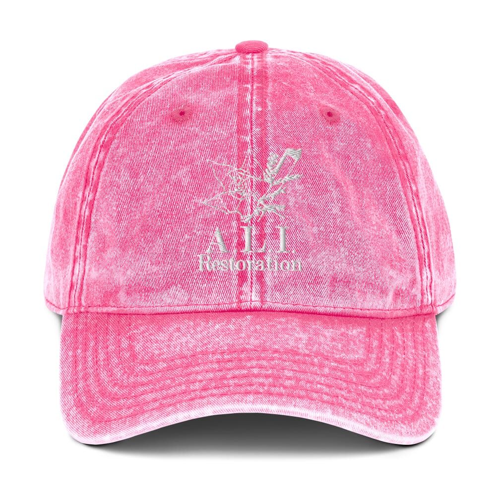Vintage Cotton Twill Cap - Image 11