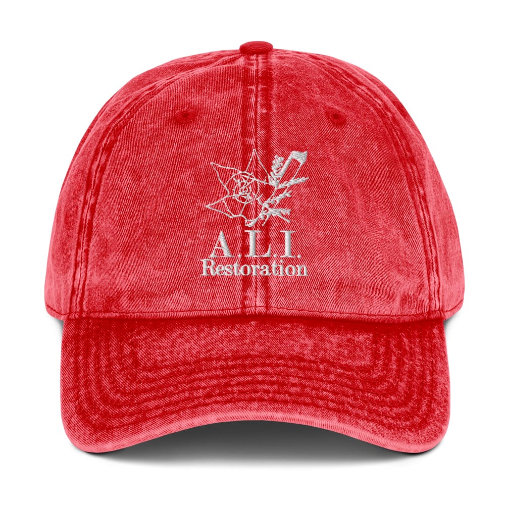 Vintage Cotton Twill Cap - Image 13