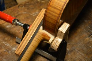 Typical Clamping setup