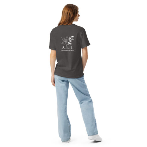 A.L.I. unisex garment-dyed heavyweight t-shirt - Image 10