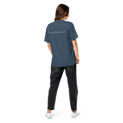 A.L.I. front logo unisex garment-dyed heavyweight t-shirt - Image 9