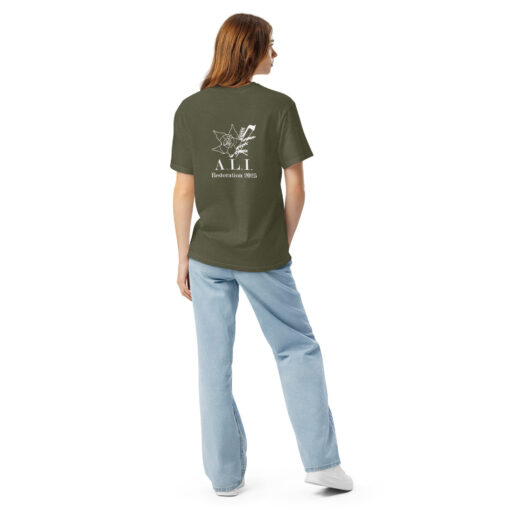 A.L.I. unisex garment-dyed heavyweight t-shirt - Image 12