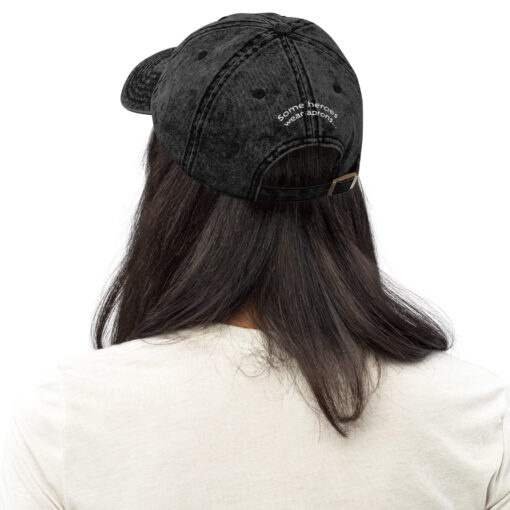 Vintage Cotton Twill Cap - Image 3