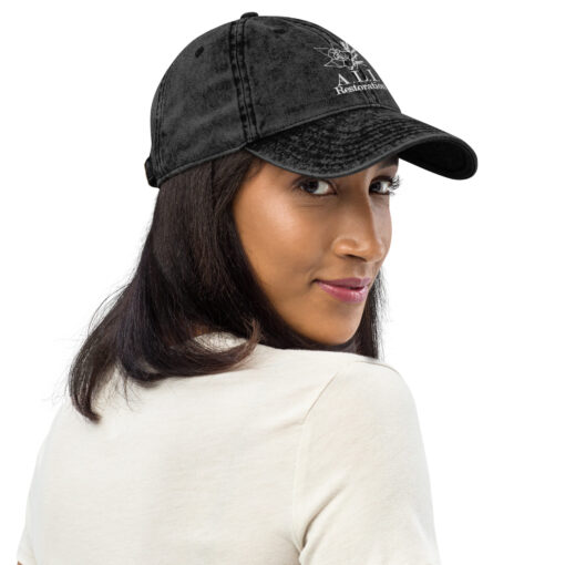 Vintage Cotton Twill Cap - Image 2