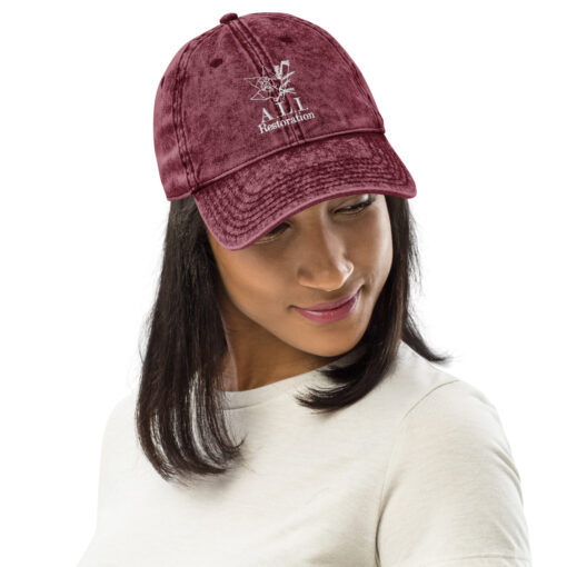 Vintage Cotton Twill Cap - Image 7