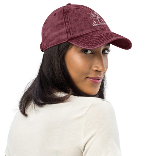 Vintage Cotton Twill Cap - Image 8