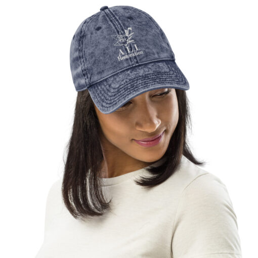Vintage Cotton Twill Cap - Image 4