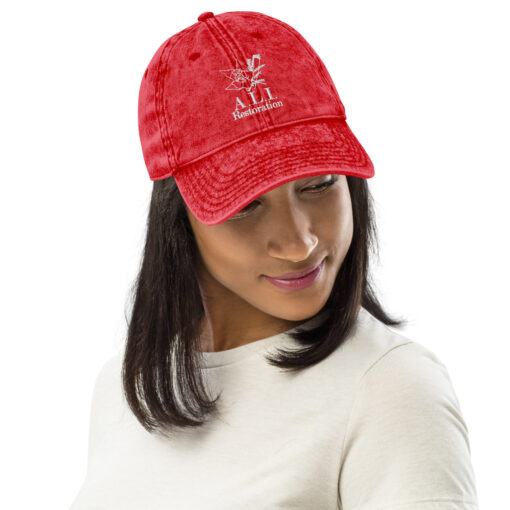 Vintage Cotton Twill Cap - Image 10