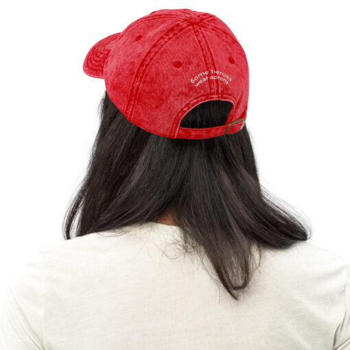 Vintage Cotton Twill Cap - Image 12