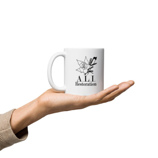 White glossy mug - Image 2
