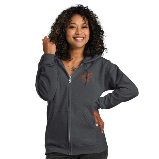 Unisex heavy blend zip hoodie - Image 5