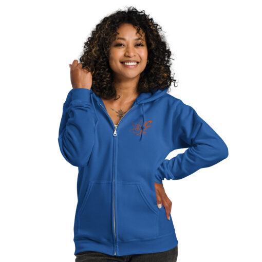 Unisex heavy blend zip hoodie - Image 7
